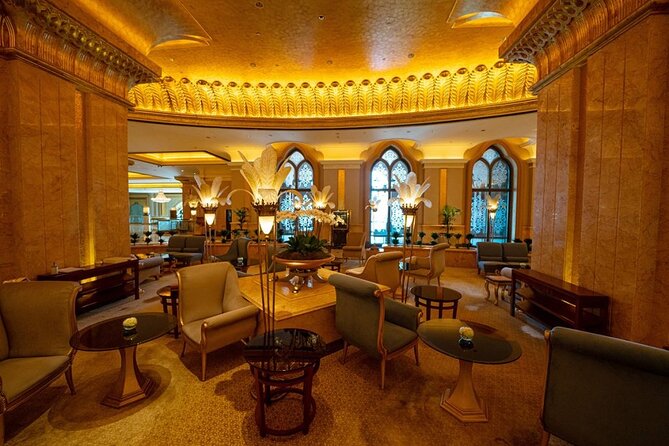 The Emirates Palace Private Afternoon Tea Experience Abu Dhabi - Choosing tea, herbal infusions, or coffee