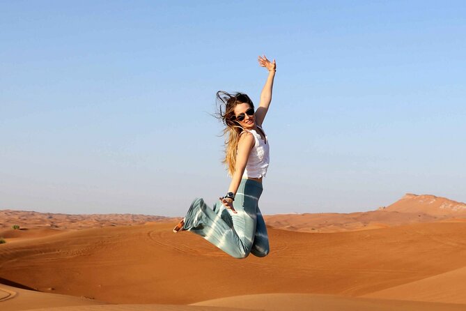 Thrilling Desert Safari Dubai Adventure with Sand Boarding and Barbecue Dinner - What to expect at the Bedouin-style camp