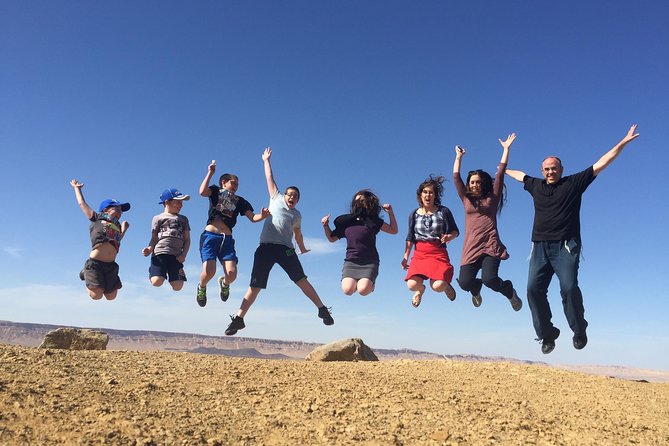 Two hour guided jeep tour in to and around the Ramon crater - Getting Below the Rim from Mitzpe Ramon