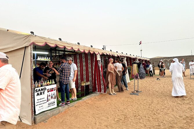 VIP Desert Safari Abu Dhabi with Private Seating Area - Dinner beneath the night sky