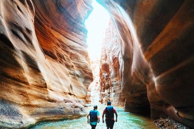 Wadi Al Mujib Adventures From Amman, QAI Airport, Deadsea or Madaba - At Mujib Bridge, the adventure begins