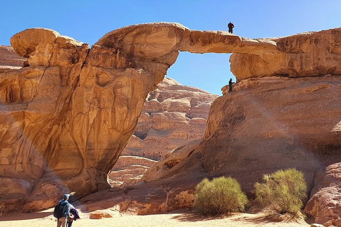 Wadi Rum 2-Day Jeep Tour with Meals and Overnight in Bedouin Camp - Sunset tea, underground dinner, and a night under the stars