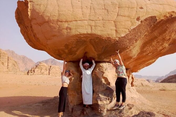 Wadi Rum 2-Day Jeep Tour with Meals and Overnight in Bedouin Camp - Sleeping in a private panoramic tent