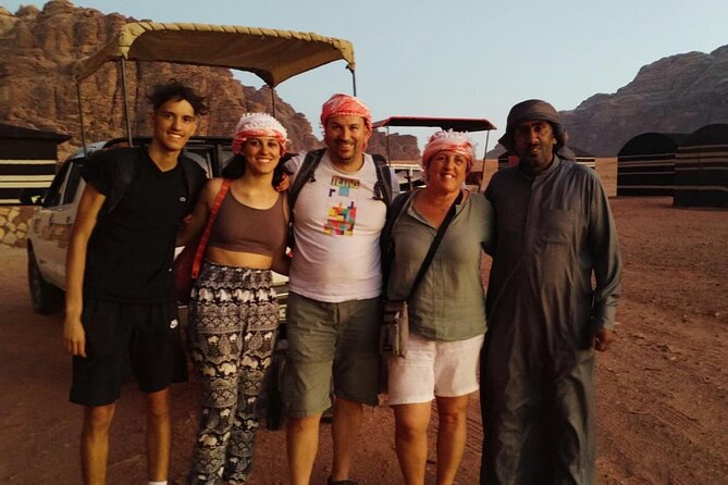 Wadi Rum 2-Day Jeep Tour with Meals and Overnight in Bedouin Camp - Red sand, small bridges, and Lawrence’s House