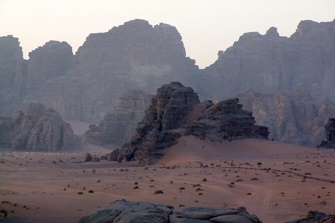 Wadi Rum: Explorer Jeep Tour PASS + Local Food + Optional Stay - Mushroom Rock and the Burdah view