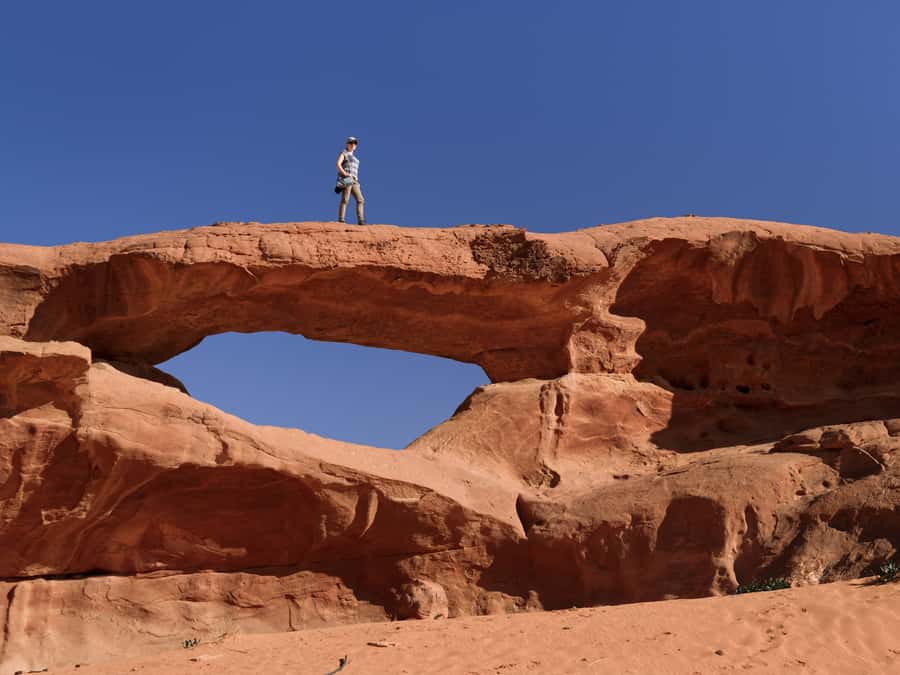 Wadi Rum: Guided Jeep Tour With Overnight Stay and Meals - Lawrence’s Spring and the first desert viewpoints