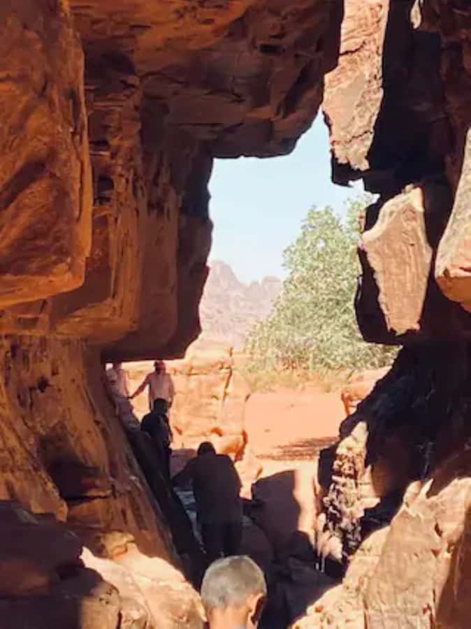 Wadi Rum Highlights: 4-Hour Jeep Tour - Morning or Sunset. - Little Bridge keeps the route moving