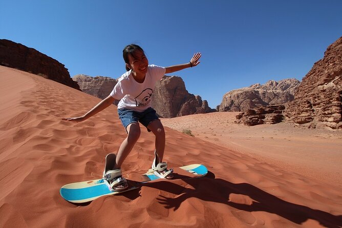 Wadi Rum Jeep Tour & Camp; Overnight - Dinner under the ground and music at camp