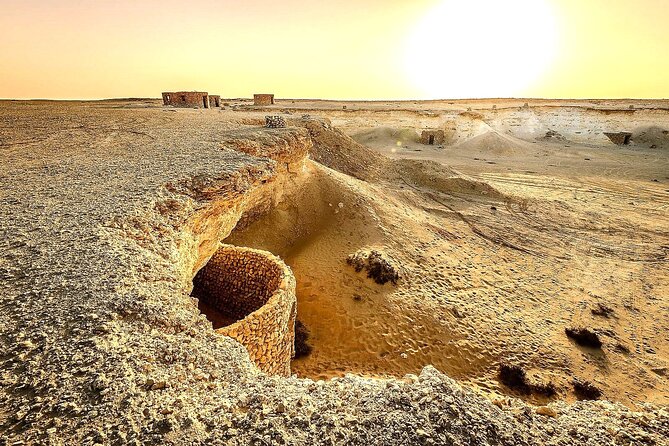 West Coast tour, Zekreet, Richard Serra Sculpture, Mushroom Rock Formation - Pickup from Doha and the road toward Al-Shahaniya