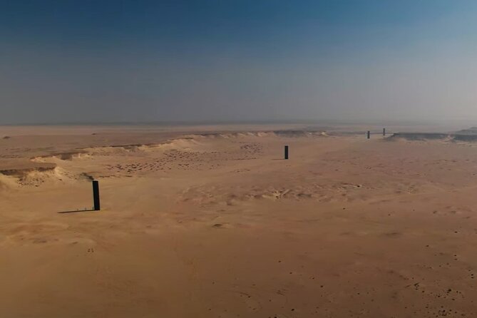 West Of Qatar, Mushroom Rocks, Camel Racing Track, Richard Serra - Who should book this westward outing?