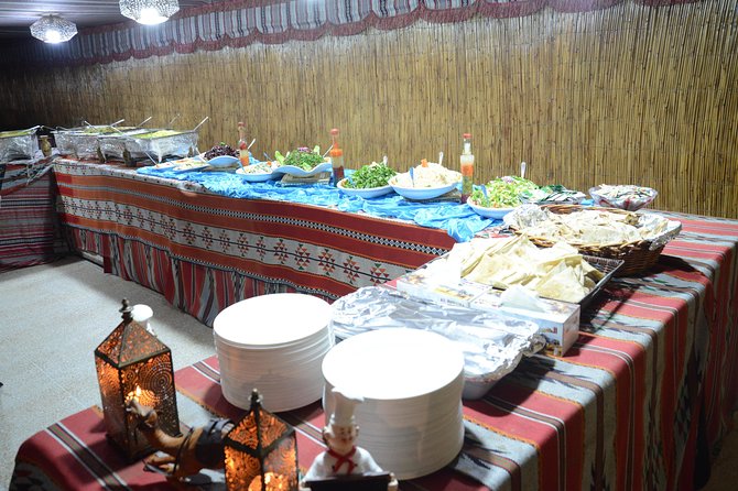 Wow Arabian Nights Tours Desert Safari Program with BBQ Dinner - BBQ dinner under the desert sky