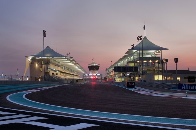 Yas Marina Circuit Tour - The media center and Paddock Club